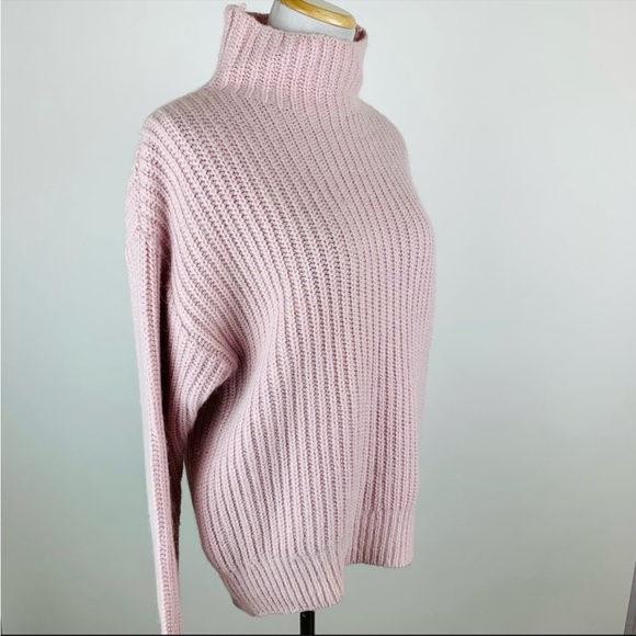 Chunky ribbed cotton sweater Size Small - Picture 4 of 6